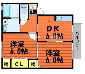 パミドールの物件間取画像